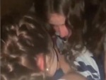 BFF's Kiss Whilst Getting Fucked
