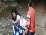 Couple Interrupted Fucking In The Street

