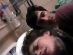 Couple Quietly Fuck On A Hospital Bed

