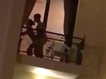 Couple Watched Doing It On The Hotel Balcony
