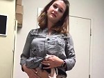Secretary Makes A Quick Pussy Flash Vid In The Break Room
