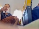 She's Actually Blowing Him On The Plane
