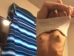 Skinny Blondie Stripping And Its Amazing
