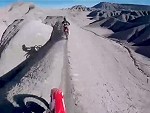 Amazing But Dangerous Place For Dirt Biking

