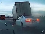Audi Superbly Ruins A Truck Drivers Day
