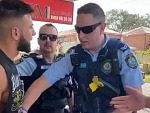 Aussie Cops Have Some Trouble Arresting A Fuckwit
