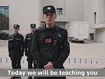 Chinese Police Advise How To Beat A Knife Attack
