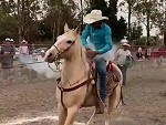 Cowboy Gets The Worst Rope Burn Ever
