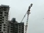 Crane Does Not Fare Well In The Storm
