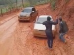 Driving In Mud Should Be Done With Caution
