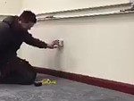 Electrician Installing A Power Point... Kind Of
