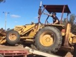 Excavator Loading Goes Quite Wrong

