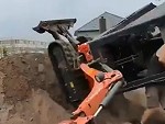 Excavator Operator Breaks Both His Legs
