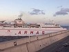 Ferry Loses Control And Bashes Into The Las Palmas Port
