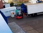 Forklift Operators Day Gets A Bit Shit
