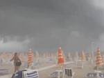 Freak Storm Ruins A Summers Day In Italy
