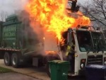 Garbage Truck Goes Fucking Bang

