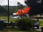 Gas Tanker Goes Up In Flames And Its God Damn Spectacular
