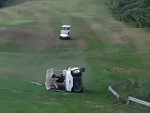 Golf Buggy Wipes The Fuck Out
