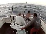 Marlin Gives Fishermen A Scary Surprise
