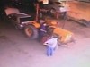 Mechanic Runs Himself Over With A Tractor