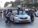 Mob Attack A Car IDK Why But WTF Not!?
