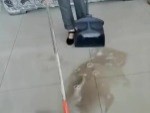 Mopping The Floor Asian Style
