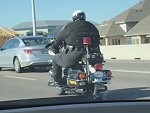 Motorbike Cop Is A Fat Little Fucker
