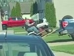 Mower Loading Ends Exactly How You Expect It Will

