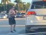 Not A Normal Reaction To Someone Stopping On The Crosswalk
