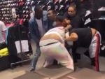 Pathetic Cunts Fighting In A Shoe Store
