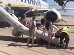 Phone Charger Fire On A Ryanair Flight Causing Emergency Evacuation
