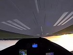 Pilot POV Getting Very Low And Inverted
