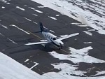 Plane Comes In For An Expensive Landing
