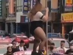 Pole Dancing But In China

