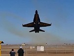 Prime Position For An F-18 Take-off
