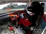 Racecar Driver Was Very Nearly Killed
