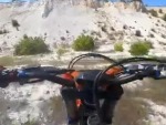 Rider Takes The Fail Like A Good Sport
