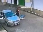 Robber In Brazil Get Blown Away Before He Can Steal Anything
