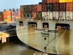 Ship Tests Out Its Mooring Ropes
