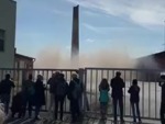 Smoke Stack Demolition Is A Fail
