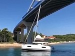 So A Yacht Goes Under A Bridge
