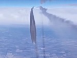 Spectacular Shot Of An Airliner Making Chemtrails
