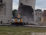 Stack Demolition Takes A Nasty Turn
