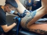 Tattooing A Very Sensitive Area
