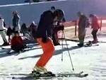 That's Not How You Take Your Skis Off
