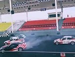 That's Some Seriously Impressive Dual Drifting
