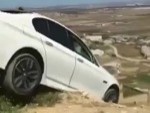 They Push A Stolen BMW Over A Cliff
