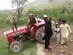 Tractor Is Going Down

