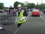 Trolley Boy Really Sucking At His Job

